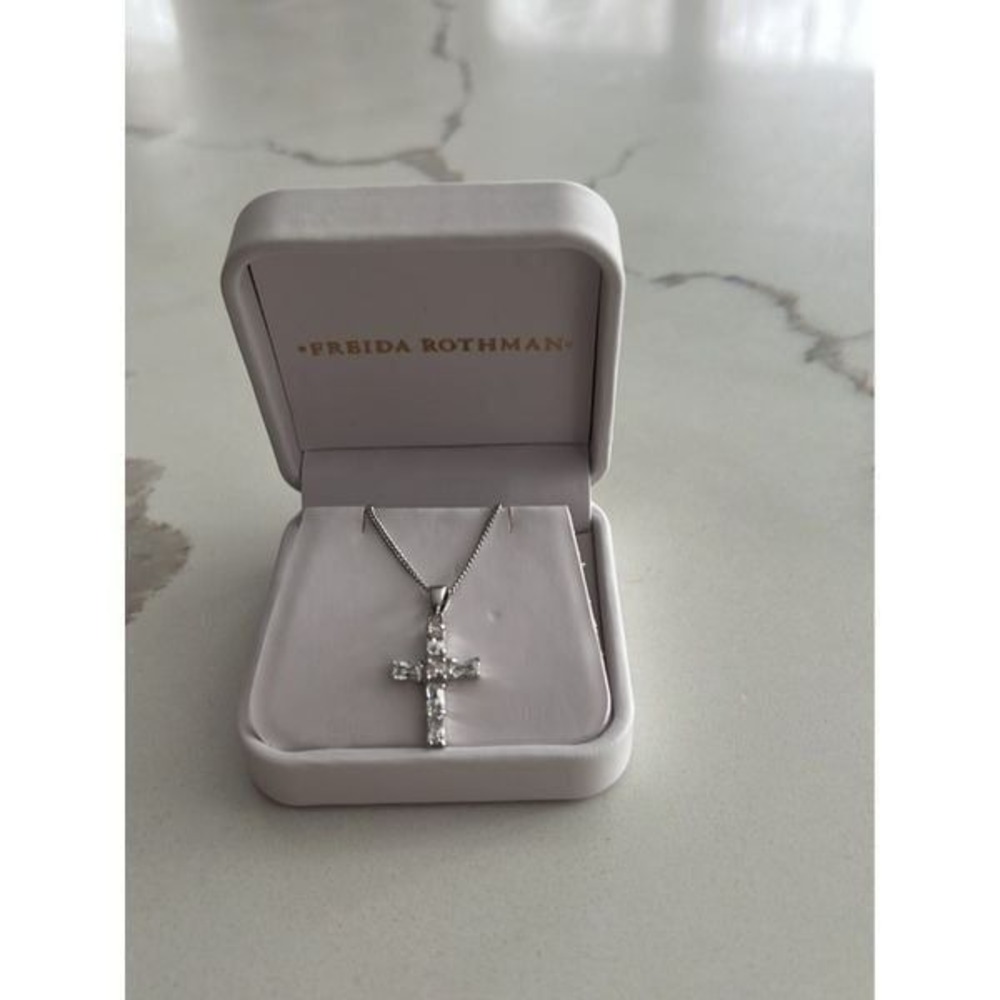 Cross Necklace new in box